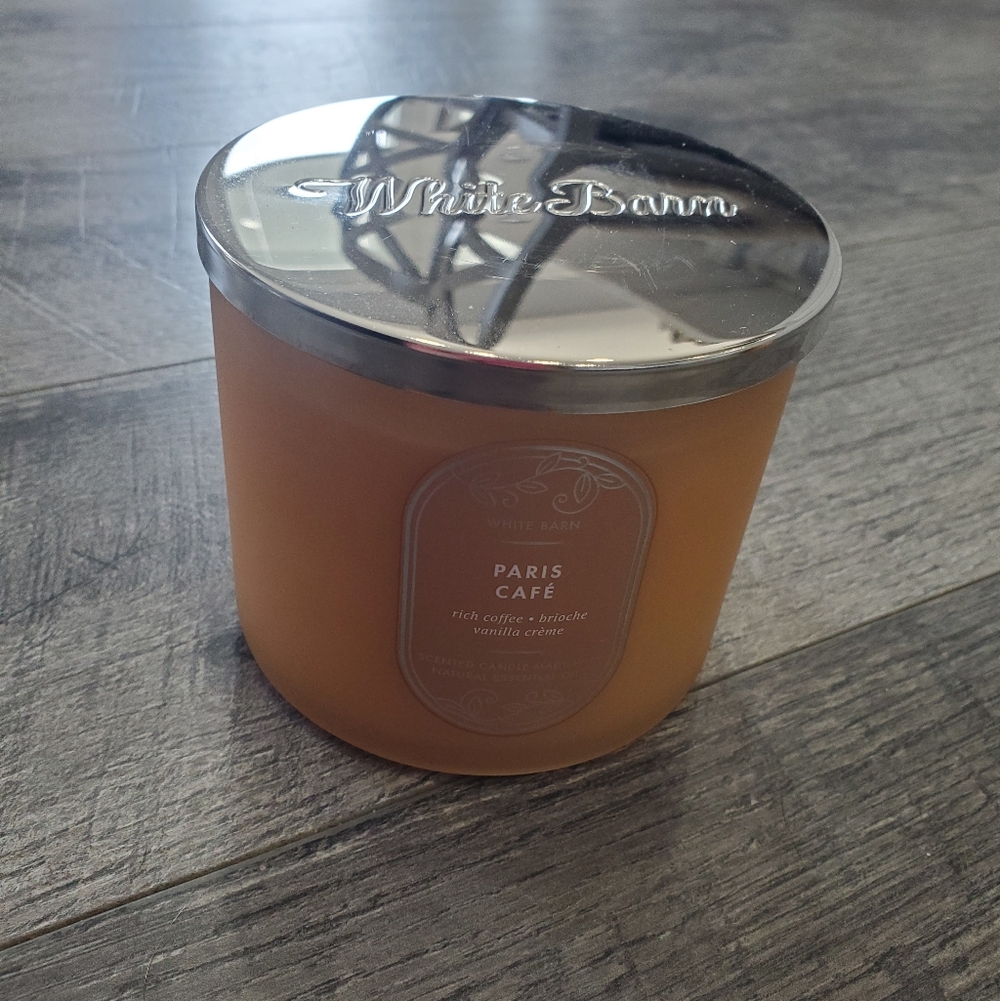 Bath And Body Works Paris Cafe 3 Wick Candle